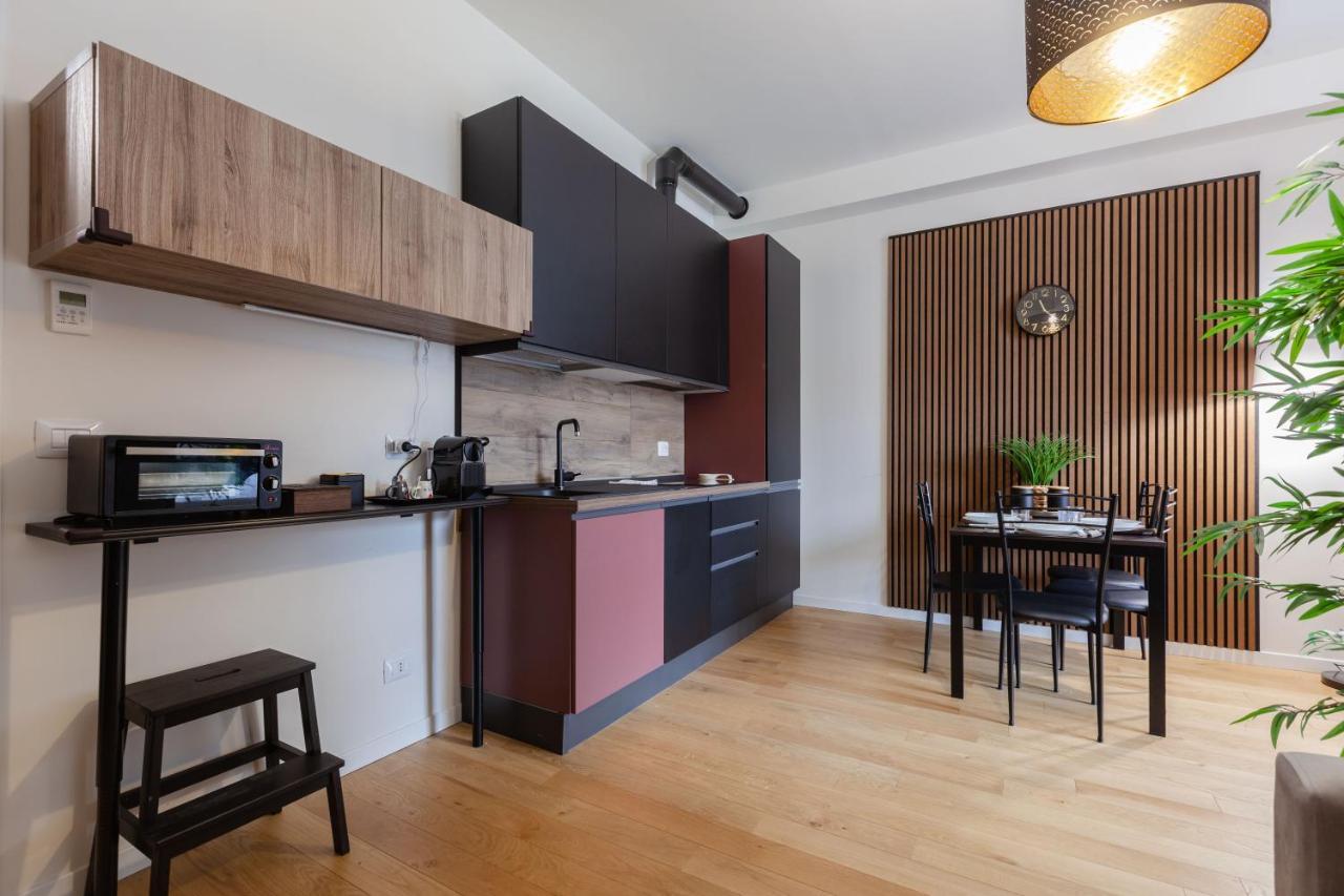 Ferienwohnung Stylish & Modern Studio Milano Exterior foto
